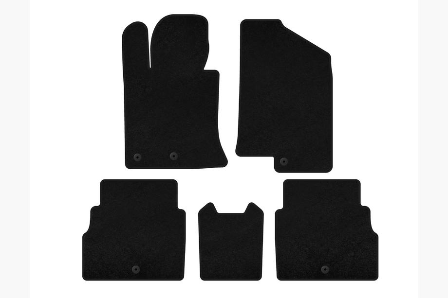 Hyundai Sonata YF 2010-2014 Tapis de sol textile Classic V2 (Noir) Image