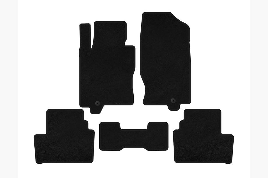 Infiniti G25/G35/37 (V36/CV36) 2006-2015 Tapis de sol textile Classic (G35 S, Coupé, Noir) Photo 1