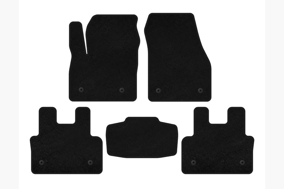Jaguar E-Pace 2017-2024 Tapis de sol textile Classic (Noir) Image