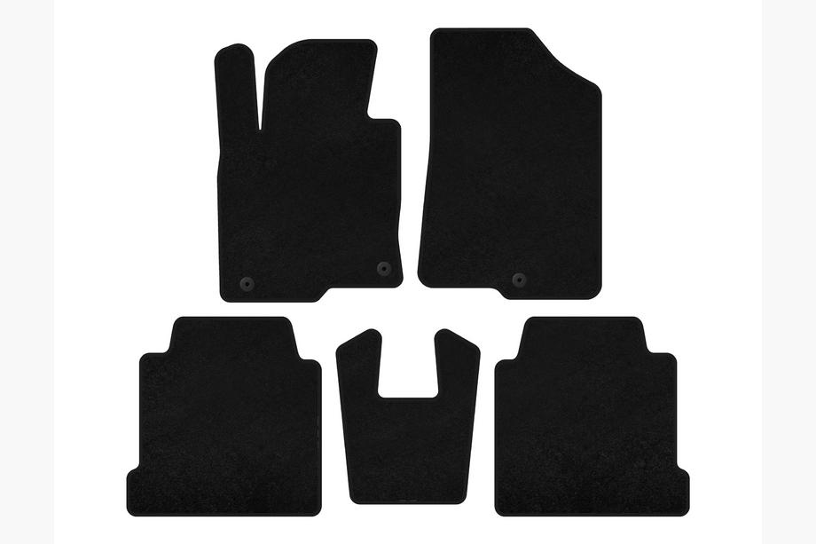 Kia Cadenza 2016- Tapis de sol textile Classic (noir) Image