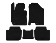 Kia Cerato 3 2013-2018 Tapis de sol textile Classic (SD, Noir) photo 1