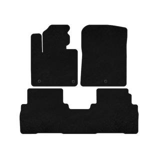 Tapis de sol textile Classic (2 rangées, 7 places, Noir) Kia Sorento III UM 2014-2020 photo 1