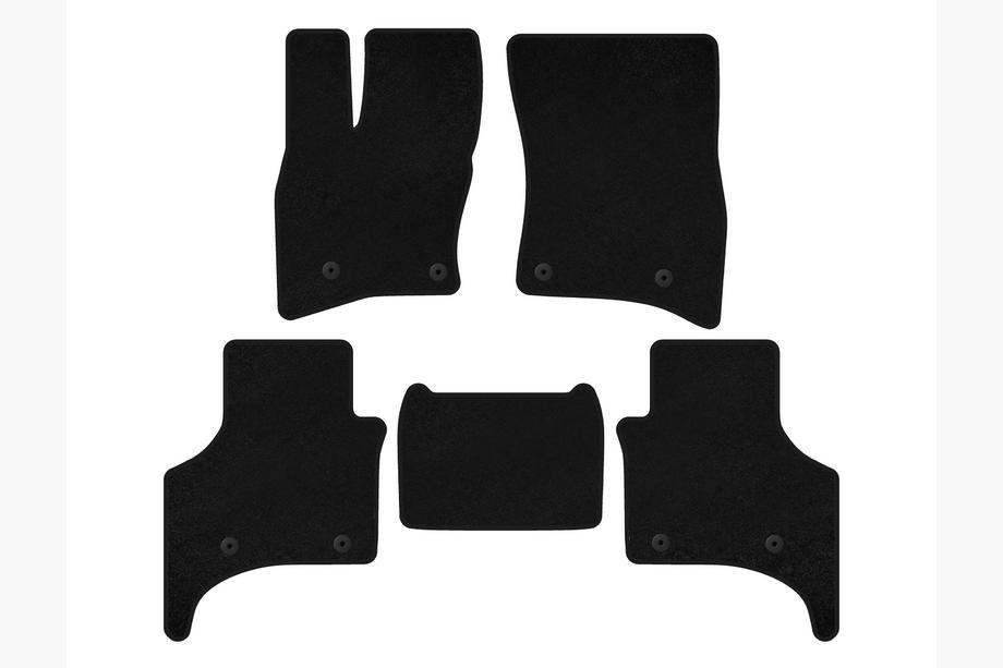Land Rover Defender 2019- Tapis de sol textile Classic (5 portes, Noir) Image