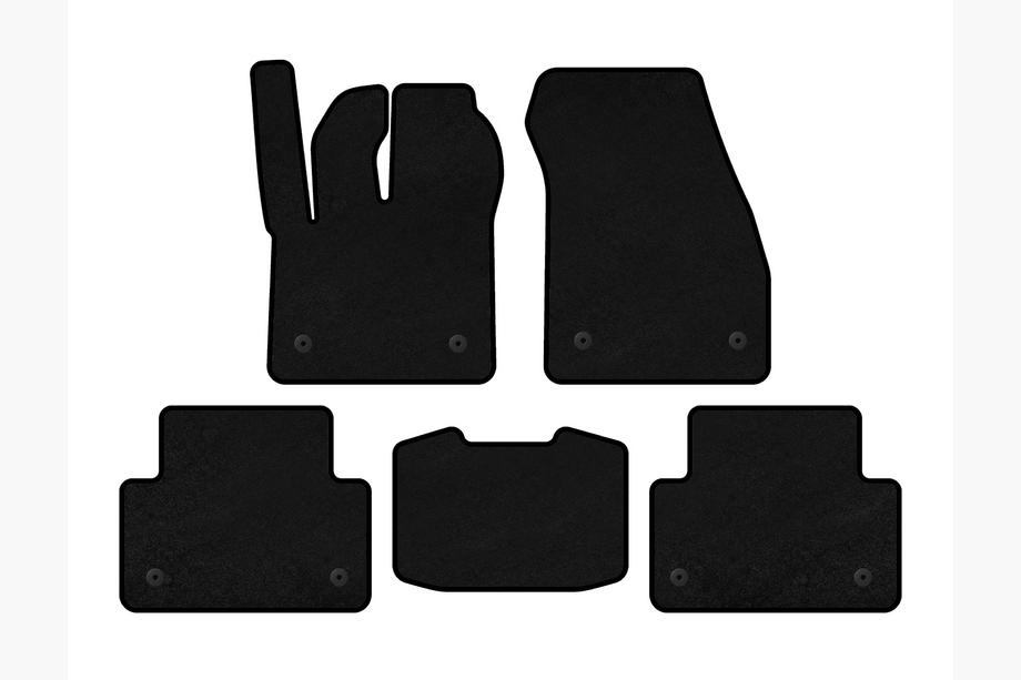 Range Rover Evoque 2018- Tapis de sol textile Classic (Noir) Image