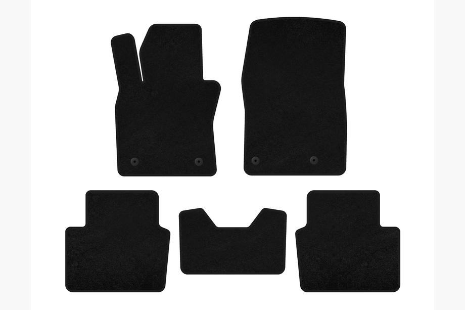 Mazda 3 2019- Tapis de sol textile Classic (HB, Noir) Image