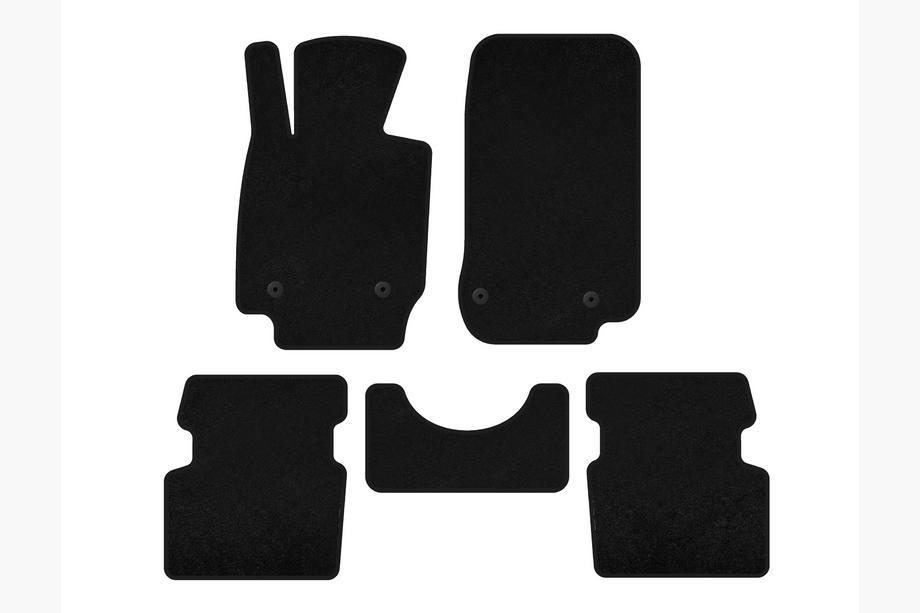 Mazda CX-3 2015- Tapis de sol textile Classic (2015-2018, 4x4, Noir) Image