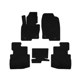 Tapis de sol textile Classic (2 rangées, 7 places, Noir) photo 1