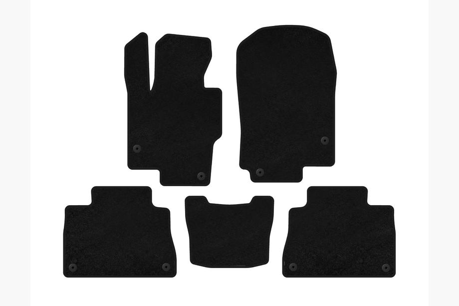Mercedes GLE coupe C167 2019- Tapis de sol textile Classic (Noir) Photo 1