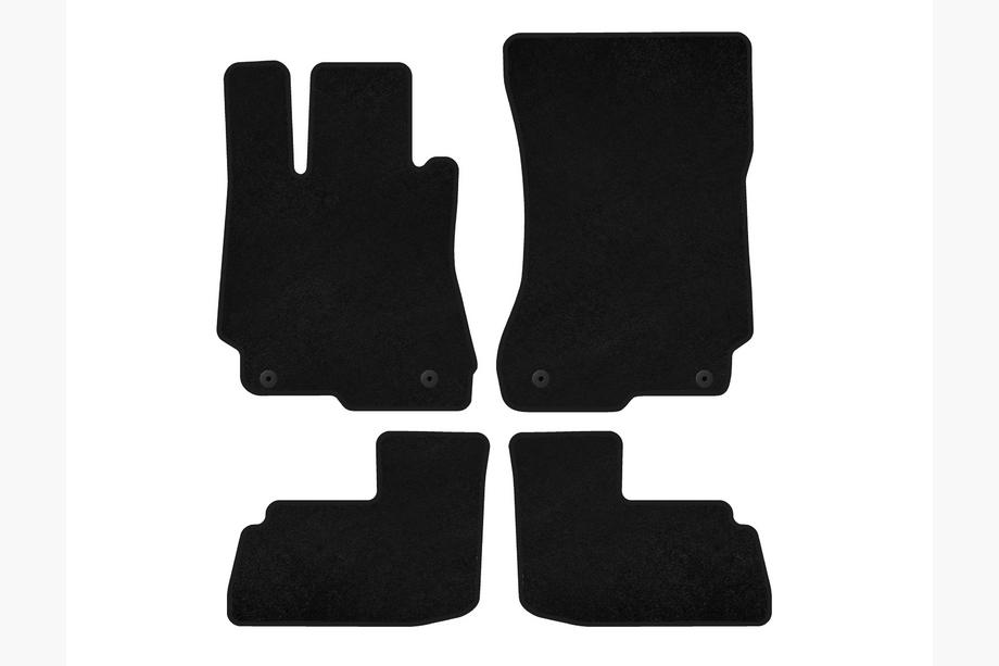 Mercedes CL-class C216 2006-2014 Tapis de sol textile Classic (noir) Image
