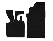 Smart 1998-2007 Tapis de sol textile Classic (1998-2003, Cabriolet, Noir) photo 1