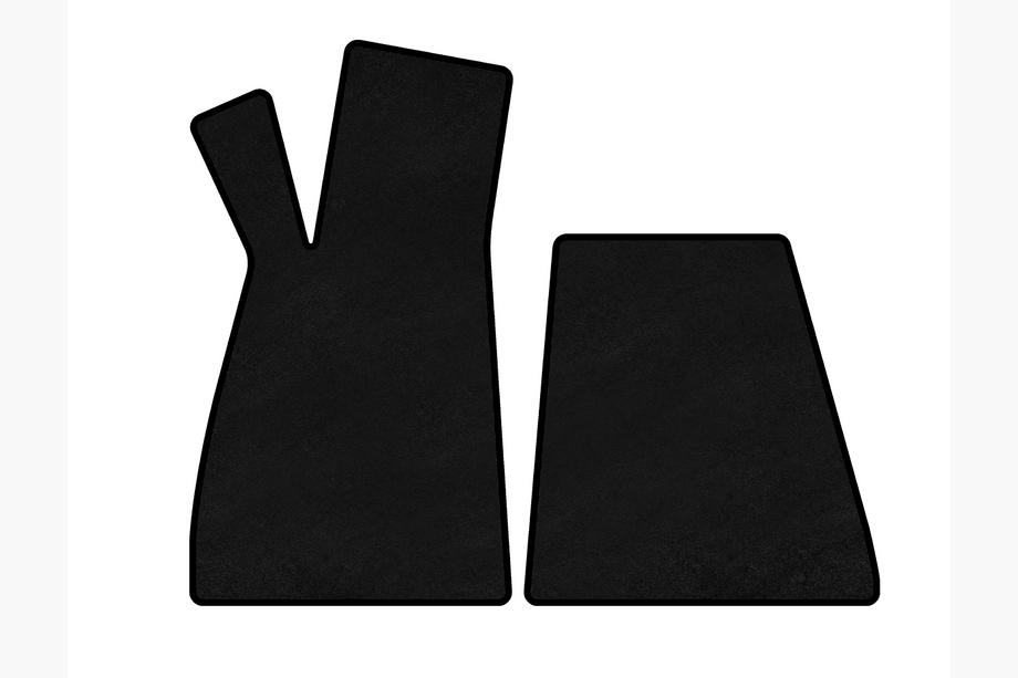Smart 1998-2007 Tapis de sol textile Classic (Roadster, noir) Image