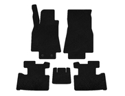 Mercedes A-class W169 2004-2012 Tapis de sol textile Classic (2004-2008, HB, 5 portes, Noir) photo 1