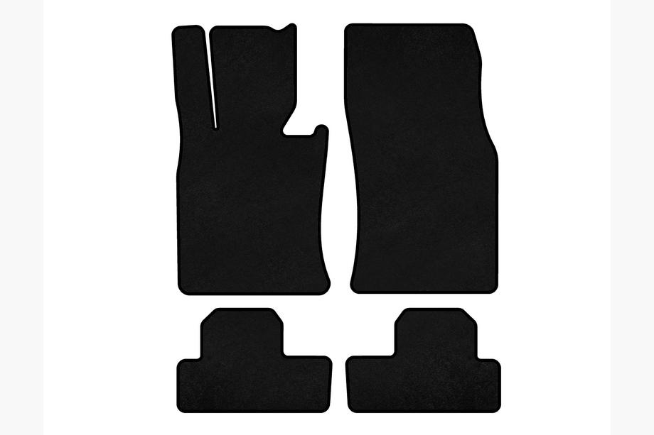 Mini Clubman R55/R56 2007-2014 Tapis de sol textile Classic (pour R56, Noir) Photo 1