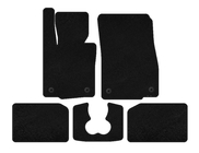 Mini Cooper F55/56/57 2014-2023 Tapis de sol textile Classic (pour S F55, 5 portes, Noir) photo 1