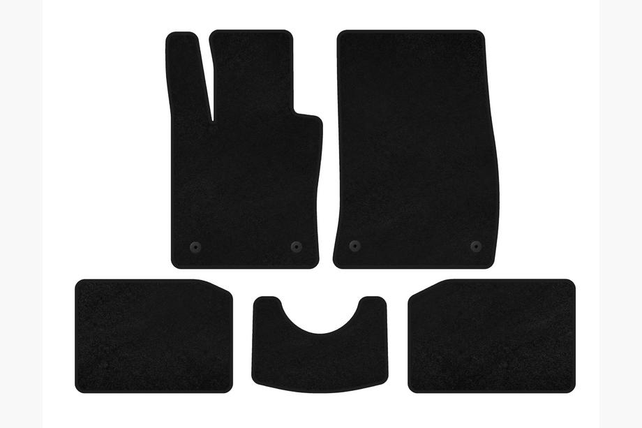 Mini Countryman R60 2010-2017 Tapis de sol textile Classic (Finition SD, Noir) Image