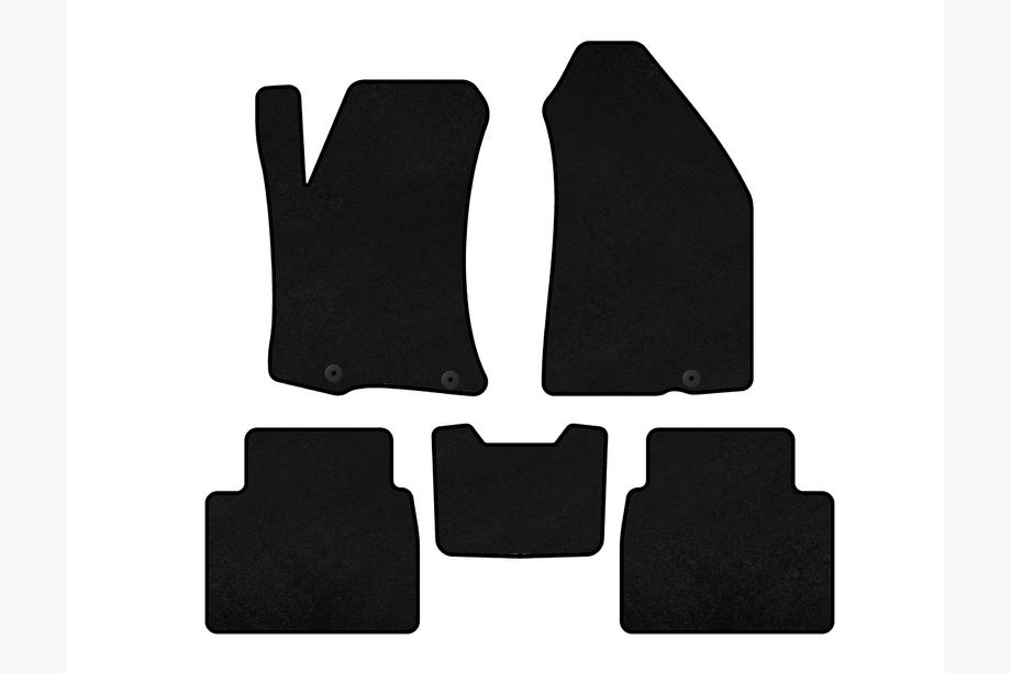 Nissan Altima 2012-2018 Tapis de sol textile Classic (SD, Noir) Image