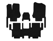 Nissan Quest 2011-2017 Tapis de sol textile Classic (2 rangées, 7 places, Noir) photo 1