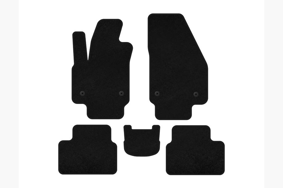 Opel Meriva 2010-2017 Tapis de sol textile Classic (Noir) Image