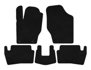 Peugeot 307 2001-2008 Tapis de sol textile Classic (2001-2005, HB, 5 portes, Noir) photo 1