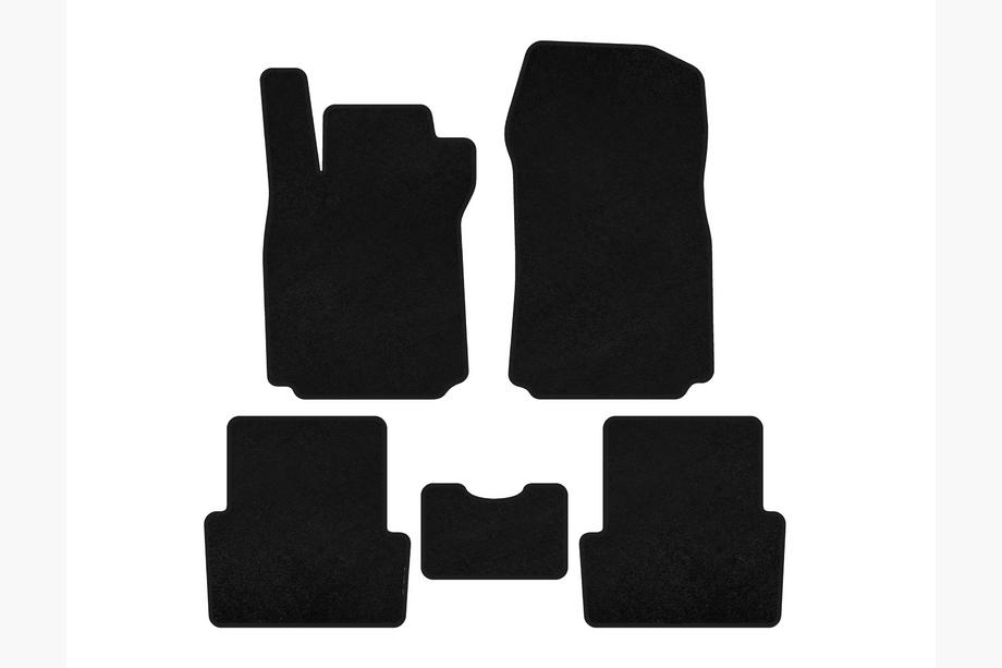 Renault Modus 2005-2012 Tapis de sol textile Classic (noir) Image