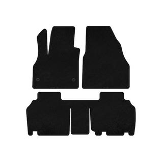 Tapis de sol textile Classic (2 rangées, 5 portes/7 places, Noir) Renault Kangoo 2008–2020 photo 1