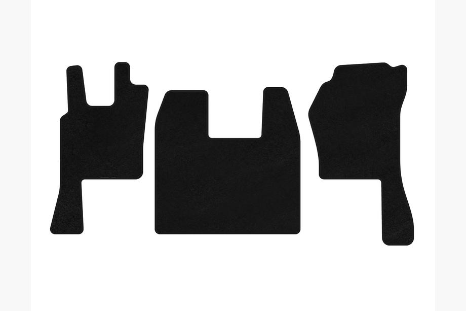 Scania P Series 2004-2017 Tapis de sol textile Classic (noir) Image