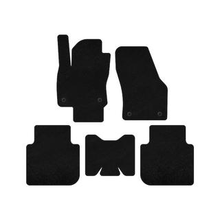 Tapis de sol textile Classic (5 places/Automatique, Noir) Skoda Kodiaq 2016-2023 photo 1