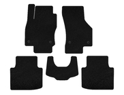 Skoda Superb 2015-2024 Tapis de sol textile Classic (SD, Noir) photo 1