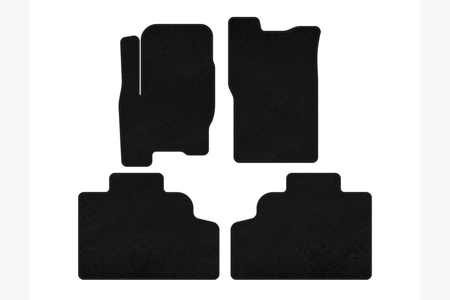 SsangYong Korando 1997-2006 Tapis de sol textile Classic (noir) Image