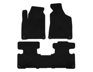 SsangYong Korando 2010-2019 Tapis de sol textile Classic (2010-2016, Noir) photo 1