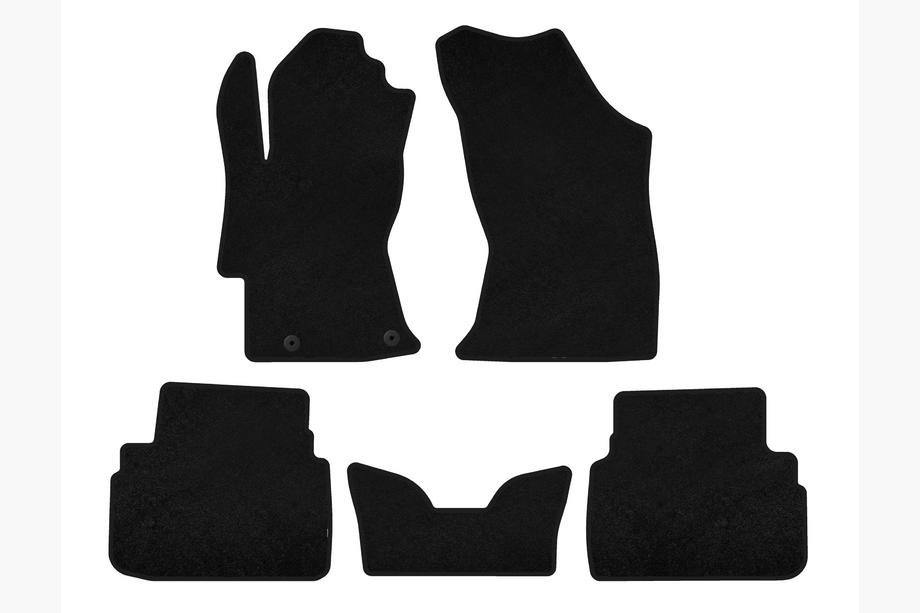 Subaru XV 2017-2023 Tapis de sol textile Classic V2 (noir) Image
