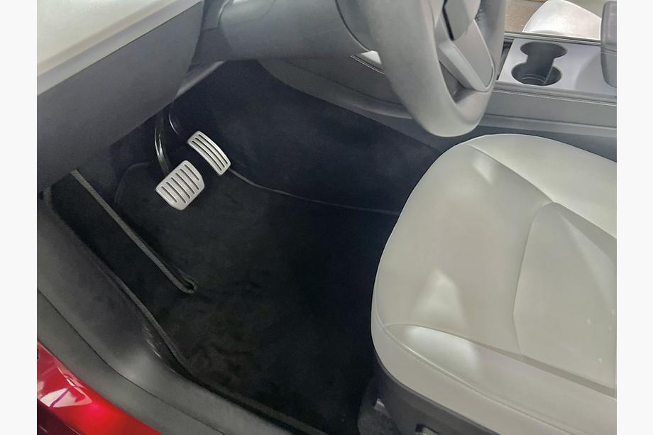 Tesla Model Y 2020- Tapis de sol textile Classic (2020-2024, Noir) Image