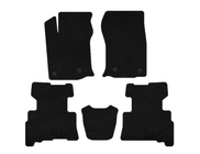 Toyota 4Runner 2009-2024 Tapis de sol textile Classic (2 rangées, 2014-2024, 7 places, Noir) photo 1