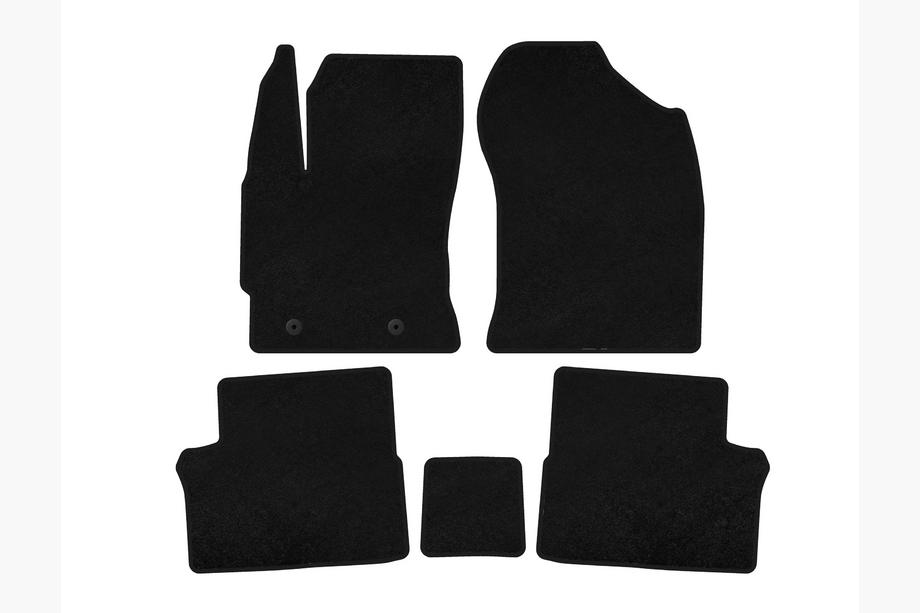 Toyota Auris 2012-2018 Tapis de sol textile Classic (noir) Image