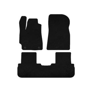 Tapis de sol textile Classic (2 rangées, Noir) photo 1