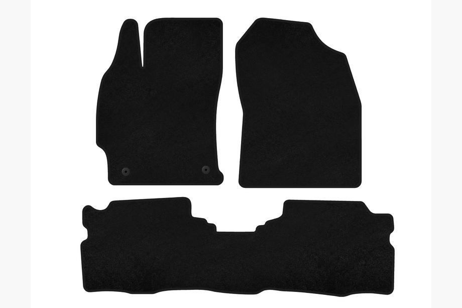 Toyota Prius 2015-2022 Tapis de sol textile Classic (LB, Hybride, Noir) Image