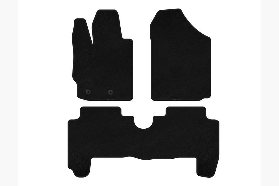 Toyota Yaris 2006-2011 Tapis de sol textile Classic (HB, 5 portes, Noir) Image