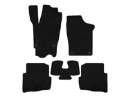 Volkswagen Fox 2003-2021 Tapis de sol textile Classic (HB, 3 portes, Noir) photo 1