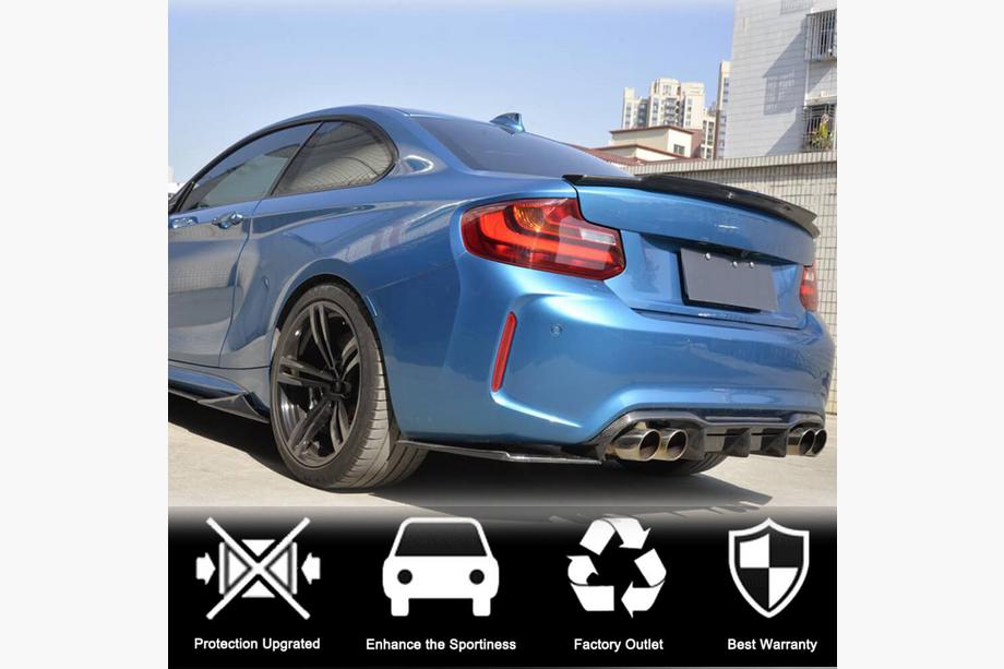BMW 2 Series F22/F23 2014-2021 Aileron de coffre FRP (Coupe) Image
