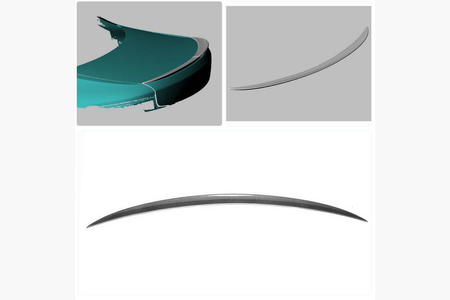 BMW 2 Series F22/F23 2014-2021 Aileron de coffre Carbone V1 (Coupe) Photo 3