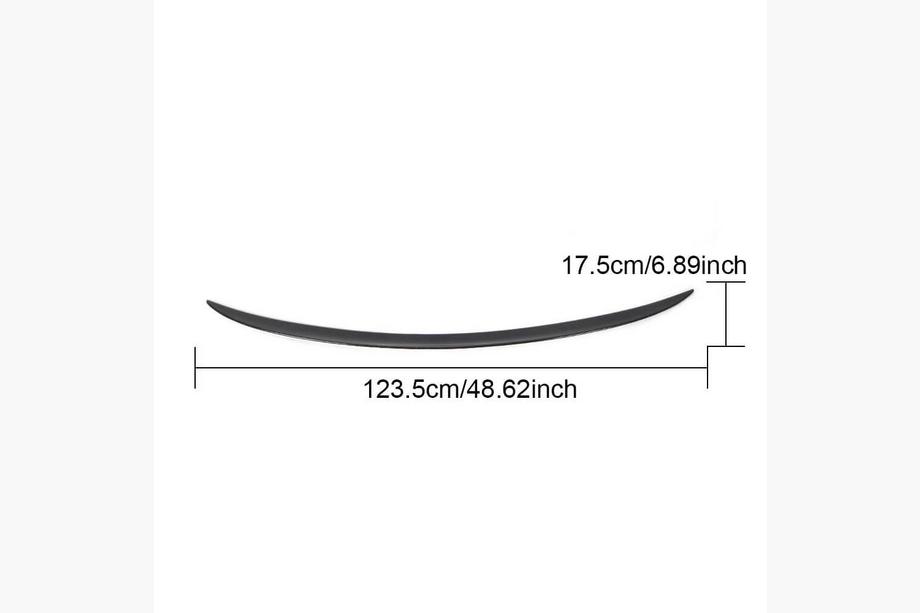 BMW 2 Series F22/F23 2014-2021 Aileron de coffre Carbone V1 (Coupe) Photo 7