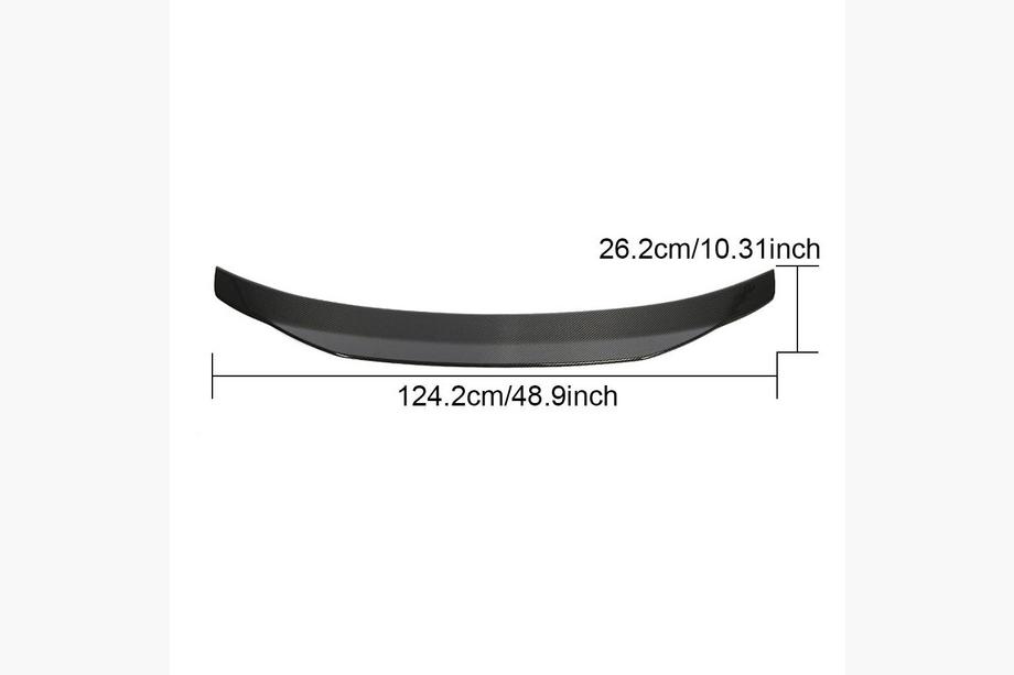 BMW 2 Series F22/F23 2014-2021 Aileron V4 (pour F22, Carbone) Photo 6