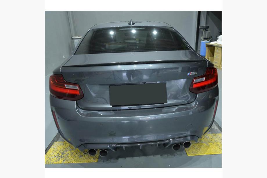 BMW 2 Series F22/F23 2014-2021 Aileron style M2 (pour F22, carbone) Photo 4