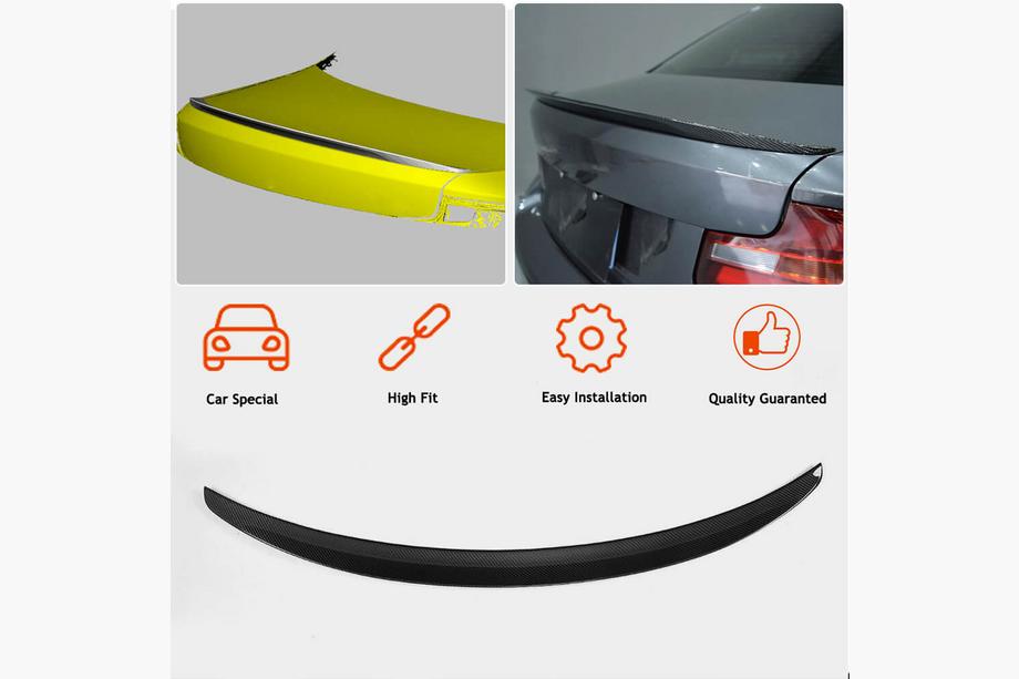 BMW 2 Series F22/F23 2014-2021 Aileron P-Style (pour F22, Carbone) Photo 3