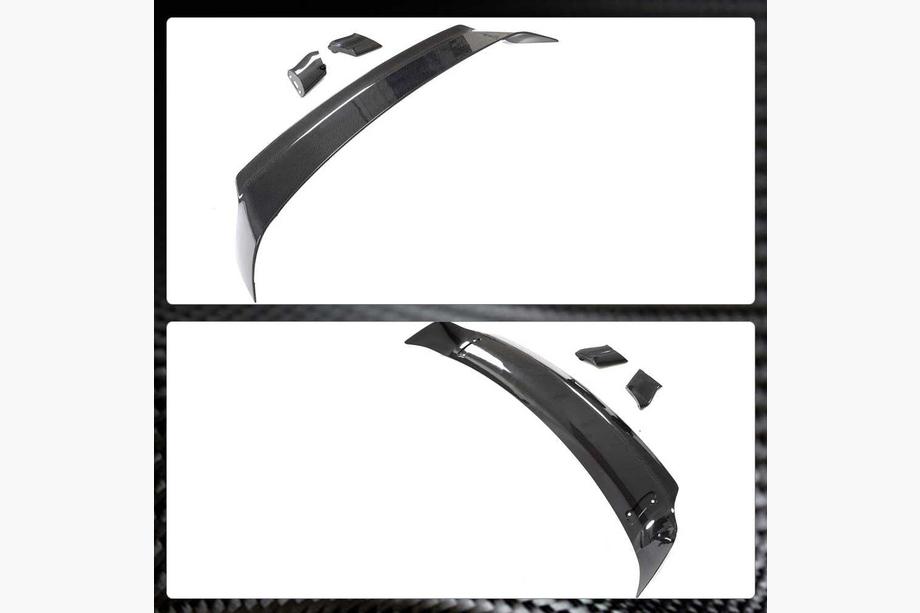 BMW 2 Series G42 2021- Aileron V6 (Noir Brillant) Photo 7