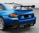 BMW 2 Series G42 2021- Aileron V7 (Noir Brillant) photo 3
