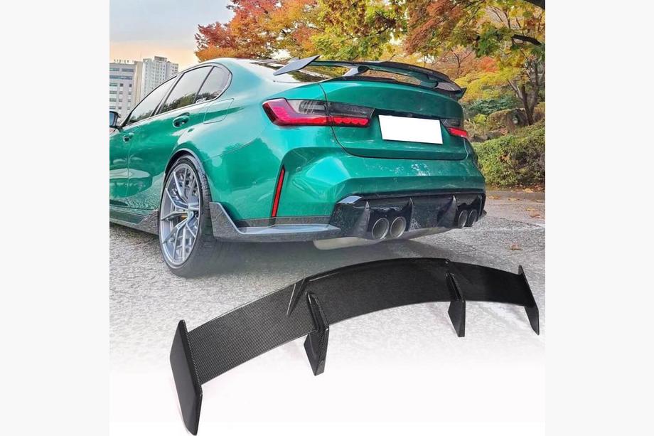 BMW 3 Series G20/G21 2018- Aileron de coffre Carbone Sec V2 (pour G80) Image