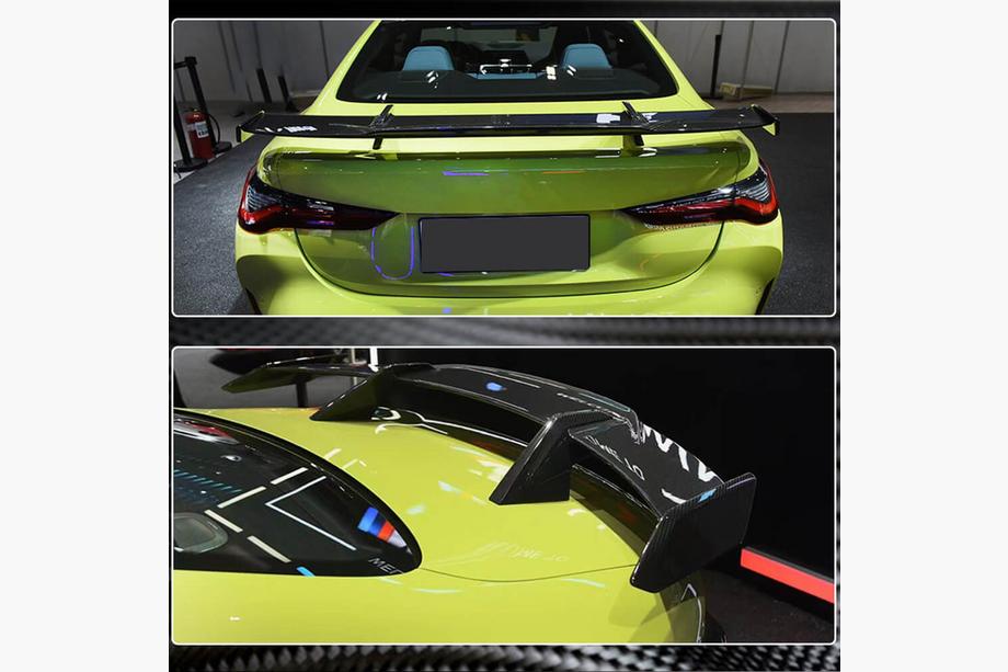 BMW 4 Series G22/23/26 2020- Aileron de coffre Carbone Sec V2 (pour G82/83) Photo 5