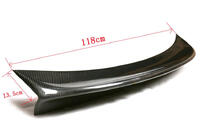 BMW 3 Series E46 1998-2006 Aileron CSL-Style (pour SD, Carbone) photo 7