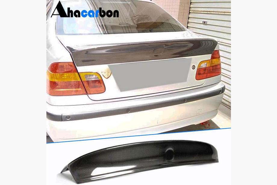 BMW 3 Series E46 1998-2006 Aileron CSL-Style (pour SD, Carbone) Image